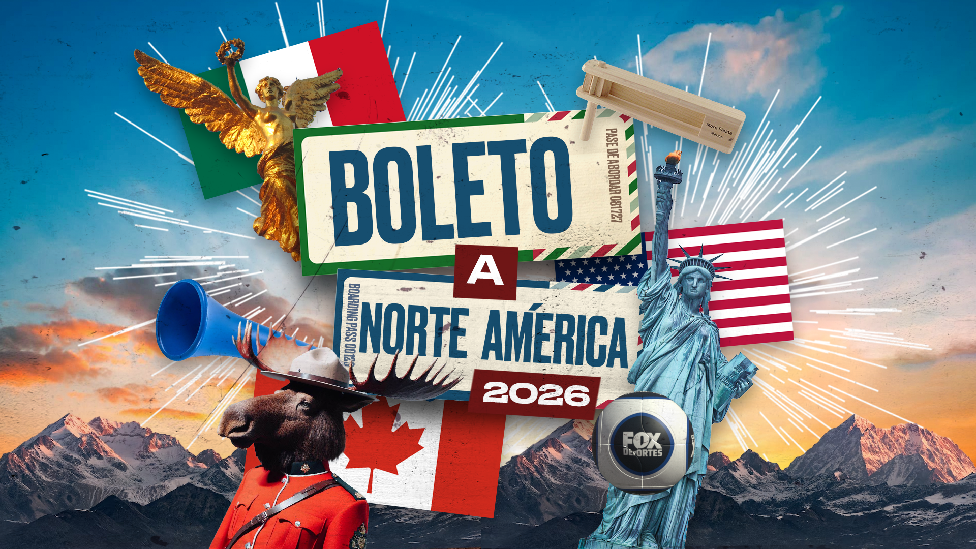 Boleto a Norte América 2026
